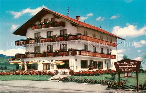 AK / Ansichtskarte Fischen_Allgaeu Haus Rosenstock im Sonnengrund Aussenansicht Fischen Allgaeu