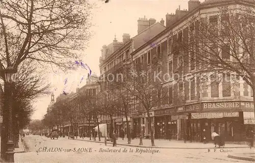 AK / Ansichtskarte Chalon sur Saone_71 Boulevard de la Republique 