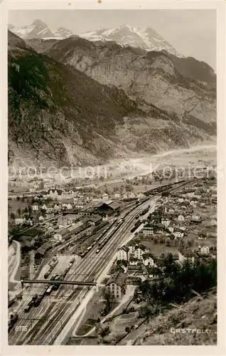 AK / Ansichtskarte Erstfeld Gesamtansicht m. Bahnhof Erstfeld