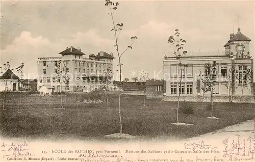 AK / Ansichtskarte Ecole_des_Roches Maisons des Sablons et du Coteau et Salle des Fetes 
