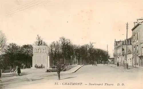 AK / Ansichtskarte Chaumont_52 Boulevard Thiers 