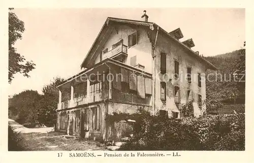 AK / Ansichtskarte Samoens Pension de la Falconniere Samoens