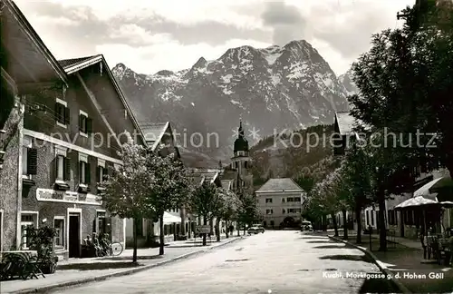 AK / Ansichtskarte Kuchl_Salzburg_AT Marktgasse g. d. Hohen Goell 