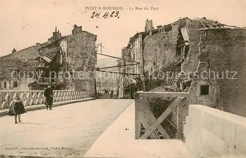 AK / Ansichtskarte Pont a Mousson_54 La Rue du Pont 