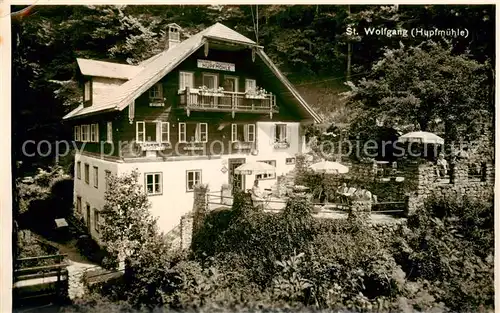AK / Ansichtskarte St_Wolfgang_Salzkammergut Pension Hupfmuehle Aussenansicht St_Wolfgang_Salzkammergut