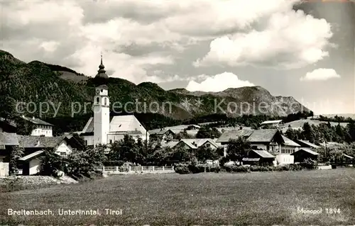 AK / Ansichtskarte Breitenbach_Inn_Tirol_AT Gesamtansicht 