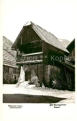 AK / Ansichtskarte Weissenbach_Liezen_Steiermark_AT Getreidespeicher Holzhaus 