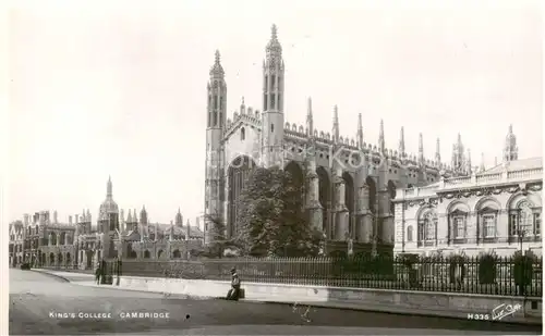 AK / Ansichtskarte Cambridge__UK_Cambridgeshire Kings College 