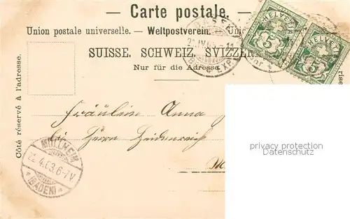 AK / Ansichtskarte Basel_BS Notbruecke Rheinpartie Basel_BS