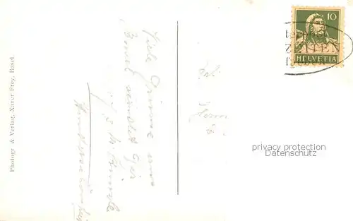 AK / Ansichtskarte Basel_BS Mittlere Rheinbruecke mit Rheinpanorama Basel_BS