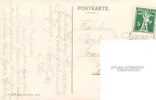 AK / Ansichtskarte Basel_BS Mittlere Rheinbruecke Basel_BS