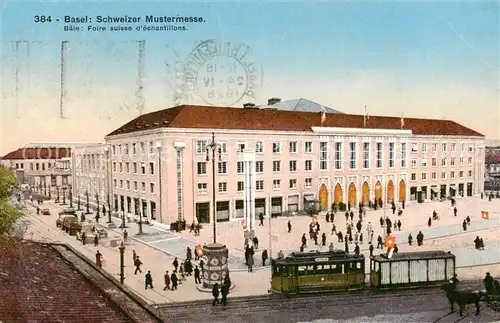 AK / Ansichtskarte Basel_BS Schweizer Mustermesse Basel_BS