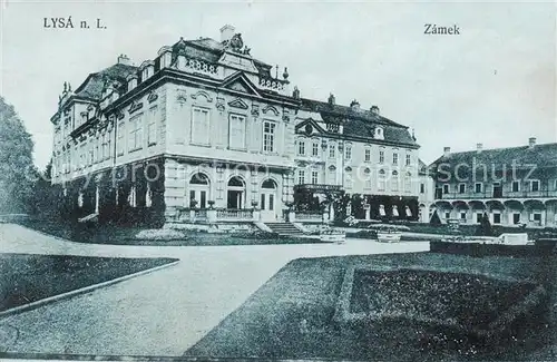 AK / Ansichtskarte Lysa__nad_Labem_Lissa_Elbe_CZ Zamek 