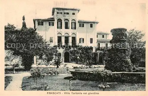 AK / Ansichtskarte Frascati_Roma__Rom_IT Villa Torlonia col giardino 