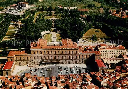 AK / Ansichtskarte Firenze_Florenz Palazzo Pitti e Giardini di Boboli veduta aerea 