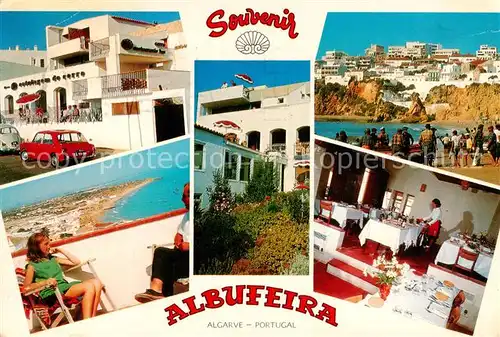 AK / Ansichtskarte Albufeira_PT estalagem do cerreo Hotel Restaurant Strand 