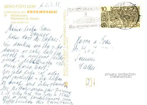 AK / Ansichtskarte Muehlhausen__Thueringen Pfarrkirche St. Marien 