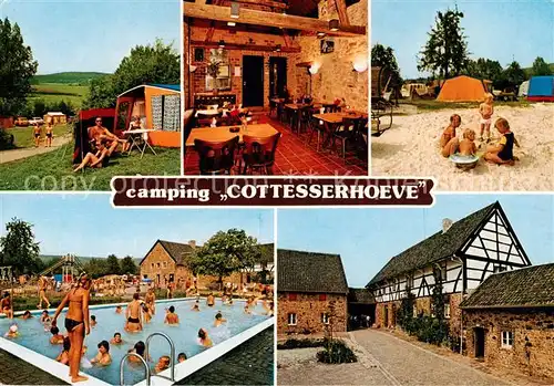 AK / Ansichtskarte Vijlen_NL Camping Cottesserhoeve Swimming Pool Restaurant 