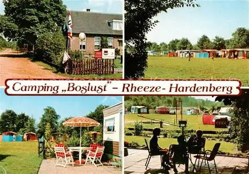 AK / Ansichtskarte Rheeze Hardenberg_NL Camping Boslust Gaststaette 