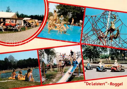 AK / Ansichtskarte Roggel_Neer_NL Recreatieoord De Leistert Campingplatz Kinderspielplatz Freibad 