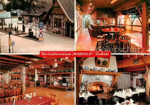 AK / Ansichtskarte Groenlo_Oost Gelre_NL Recreatiecentrum Marveld Restaurant Kamin 