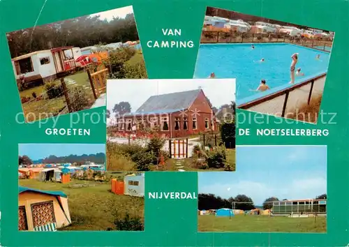 AK / Ansichtskarte Nijverdal_NL Camping De Noetselerberg Swimming Pool Gaststaette 