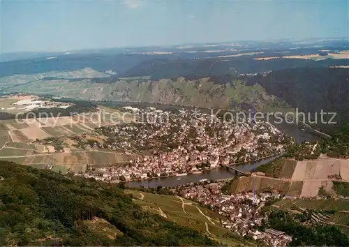 AK / Ansichtskarte Traben Trarbach_Mosel Panorama Moseltal Grevenburg Starkenburg 