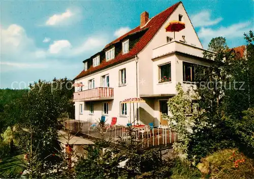 AK / Ansichtskarte Bad_Bocklet Haus Thea Dependance Sanatorium Dr. Truembach Bad_Bocklet