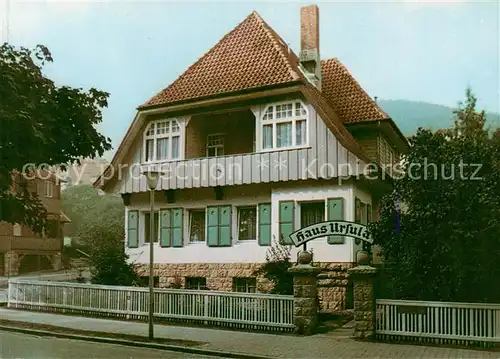 AK / Ansichtskarte Bad_Harzburg Gaestehaus Pension Haus Ursula Bad_Harzburg
