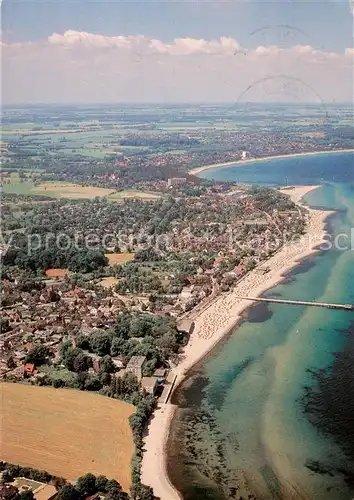 AK / Ansichtskarte Niendorf__Ostseebad_Timmendorferstrand Fliegeraufnahme 
