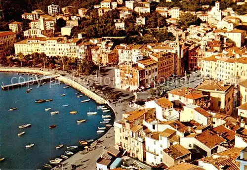 AK / Ansichtskarte La_Spezia_Liguria_IT Stadtbild mit Hafen 