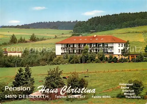 AK / Ansichtskarte Desserath_Deudesfeld Pension Haus Christina 