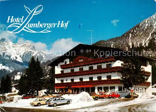 AK / Ansichtskarte Graen_Tannheimertal_Tirol_AT Hotel Lumberger Hof 