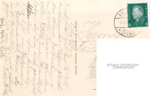 AK / Ansichtskarte Ahlbeck_Ostseebad Strandleben Ahlbeck_Ostseebad