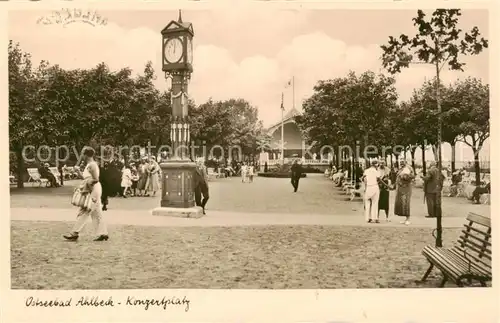 AK / Ansichtskarte Ahlbeck_Ostseebad Konzertplatz Ahlbeck_Ostseebad