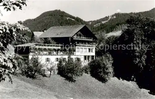 AK / Ansichtskarte Schwanden_BE Restaurant Pension Stalden Aussenansicht Schwanden BE