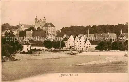 AK / Ansichtskarte Landsberg_Lech Teilansicht Landsberg_Lech