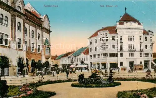 AK / Ansichtskarte Szabadka_Subotica_Serbia Szt. Istvan ter 