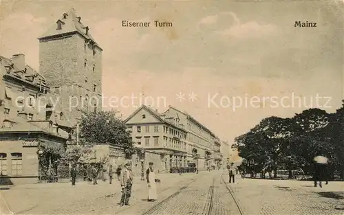 AK / Ansichtskarte Mainz__Rhein Eiserner Turm 