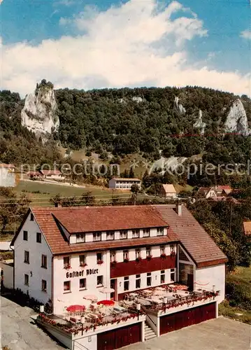 AK / Ansichtskarte Hausen_Tal  Gasthof Pension Adler Aussenansicht Hausen_Tal