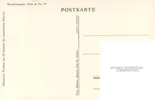 AK / Ansichtskarte Trachten_Schweiz Appenzell 