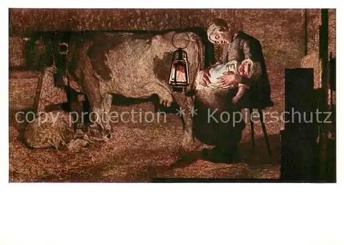 AK / Ansichtskarte Segantini_Giovanni Die beiden Muetter  