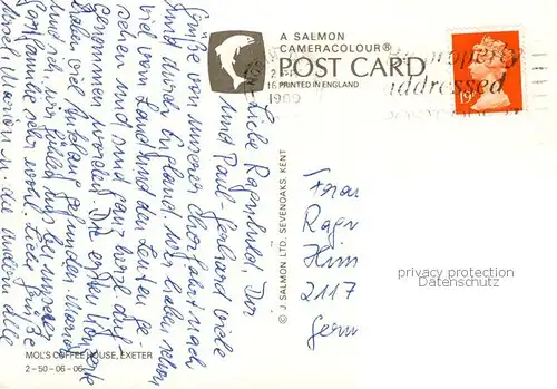 AK / Ansichtskarte Exeter__UK Mols Coffee House 