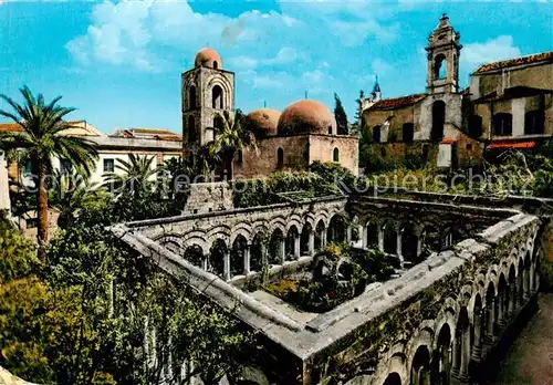 AK / Ansichtskarte Palermo__Sicilia San Giovanni degli Eremiti Chiostro 