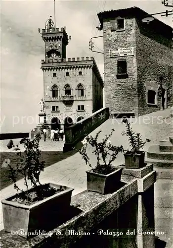 AK / Ansichtskarte San_Marino_Repubblica Palazzo del Governo San_Marino_Repubblica