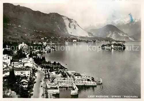 AK / Ansichtskarte Stresa_Lago_Maggiore_IT Panorama 