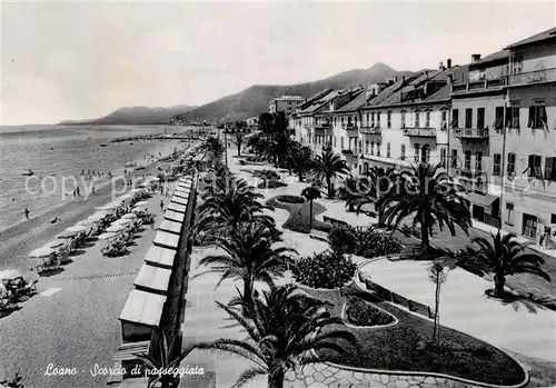 AK / Ansichtskarte Loano_Italia Scorcio di passeggiata 