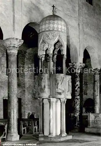 AK / Ansichtskarte Grado_Gorizia_IT Duomo l Ambone 