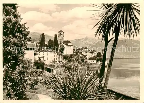 AK / Ansichtskarte Brissago_Lago_Maggiore_TI Panorama 