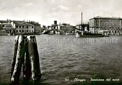AK / Ansichtskarte Chioggia_IT Panorama dal mare 
